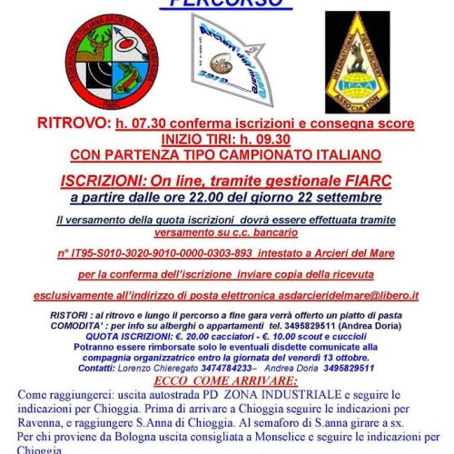 22 Ottobre 2023, Sant’Anna di Chioggia (VE)